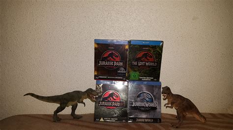 Jurassic Park: Foto de Familia Saga Completa en Steelbook ...