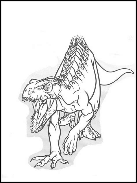 Jurassic World 35 dibujos faciles para dibujar para niños. Colorear ...