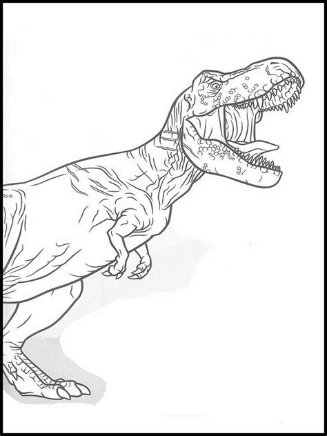 Jurassic World 42 dibujos faciles para dibujar para niños. Colorear ...