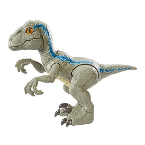 Jurassic World Baby Blue Dino Velociraptor, dinosaurio de juguete ...