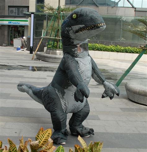 Jurassic World Blue Velociraptor Inflatable Costume ...