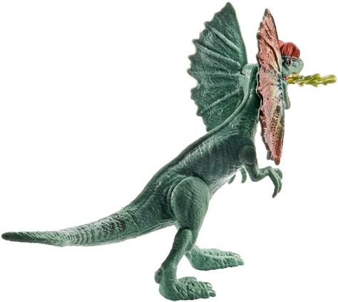 Jurassic World Dilophosaurus de ataque, dinosaurio de juguete  Mattel ...
