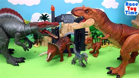 Jurassic World Dino Toys For Kids Fun Dinosaurs ...