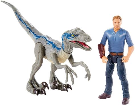 Jurassic World Dinosaurio Velociraptor Blue Y Owen Mattel | LP.TODO ...