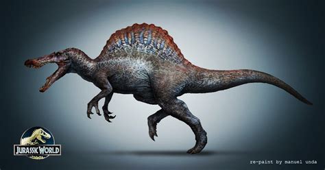 Jurassic World: Dinosaurs  Spinosaurus  by AlexOBurguenoG ...