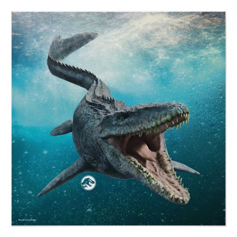 Jurassic World | Mosasaurus Poster   Custom Fan Art