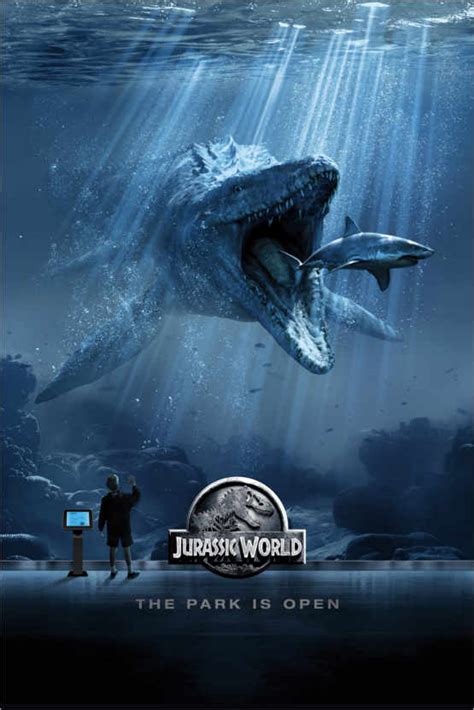 Jurassic World   Mosasaurus Posters and Prints ...