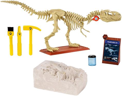 Jurassic World Playleontology Kit STEM T Rex Bones Mattel FTF12 ...