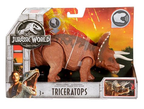 Jurassic World Roarivores Triceratops   Figura Surtida Cash Juguetes ...