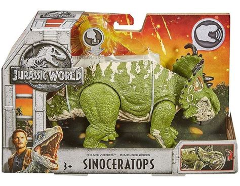 Jurassic World Sinoceratops Rugidor Dinosaurio Mattel 2018   $ 649.00 ...