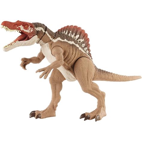 Jurassic World Spinosaurus masticador Dinosaurio articulado, figura de ...