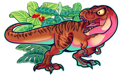 Jurassic World Tiranosaurio Rex Dibujo   tu página para colorear