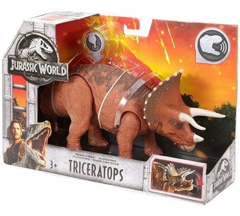 Jurassic World Triceratops Sonido Dinosaurio Mattel 2018   $ 549.00 en ...