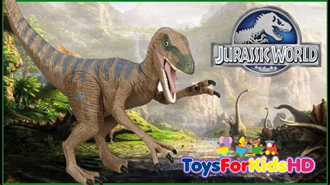 Jurassic World Velociraptor Delta   Juguetes de ...