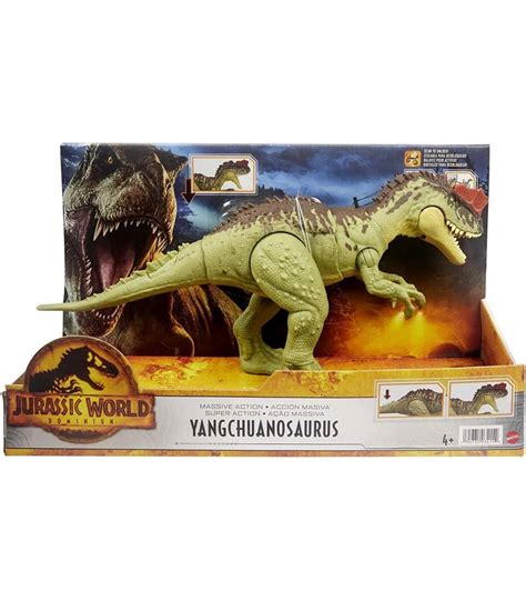 Jurassic World Yangchuanosaurus Dominion gran acción Masiva de Mattel ...