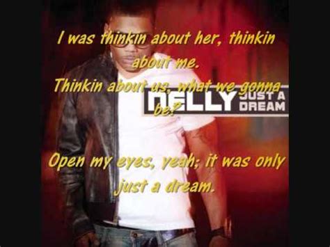 Just a Dream   Nelly Lyrics On Screen   YouTube