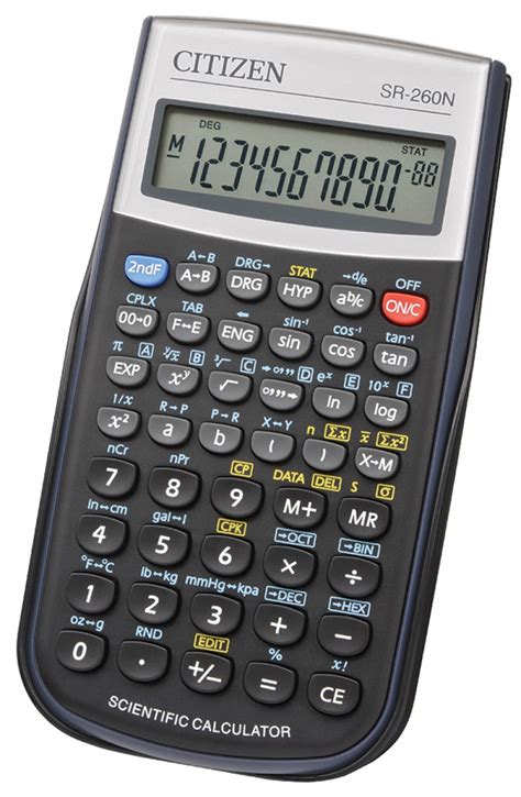 Kalkulator naukowy SR 260N, 10 cyfrowy, 154x80mm, etui ...