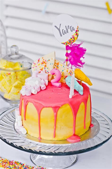 Kara s Party Ideas Marshmallows & Sprinkles Birthday Party ...
