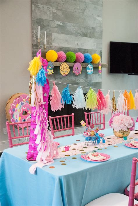Kara s Party Ideas Modern Shopkins Birthday Party | Kara s ...