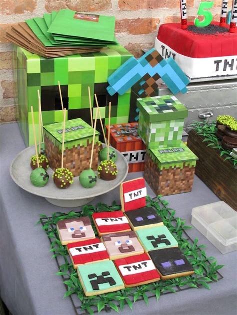 Kara s Party Ideas TNT Minecraft Birthday Party | Kara s ...