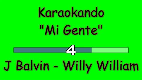 Karaoke Internazionale   Mi Gente   J Balvin   Willy ...