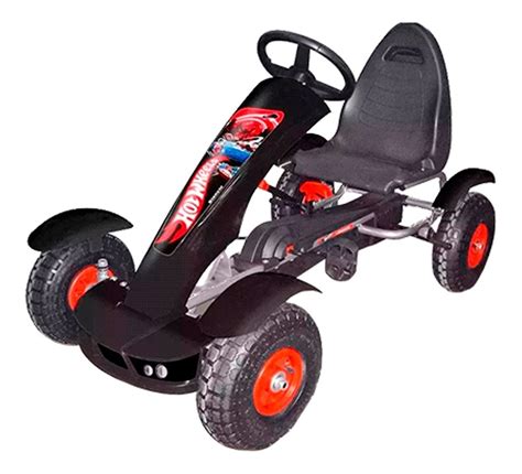 Kart A Pedal Hot Wheels Para Niño Niña Go Kart Mvd Sport ...