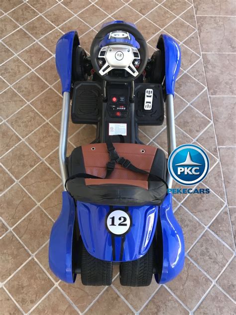 Kart Eléctrico Go Cart FC 8818 12V 2.4G Azul | Pekecars