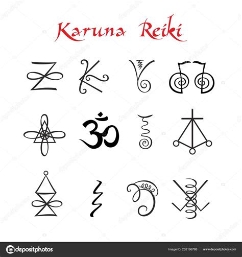 Karuna Reiki Symbols Healing Energy Alternative Medicine ...