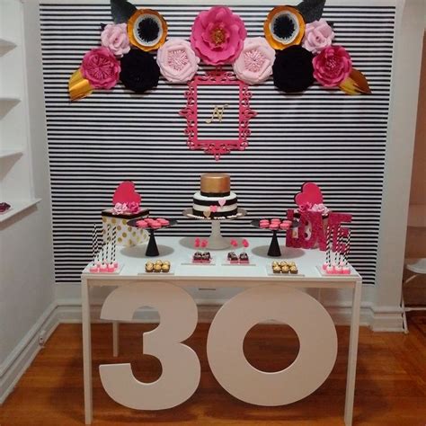 Kate Spade 30th Birthday Inspired Decoration With Paper ...