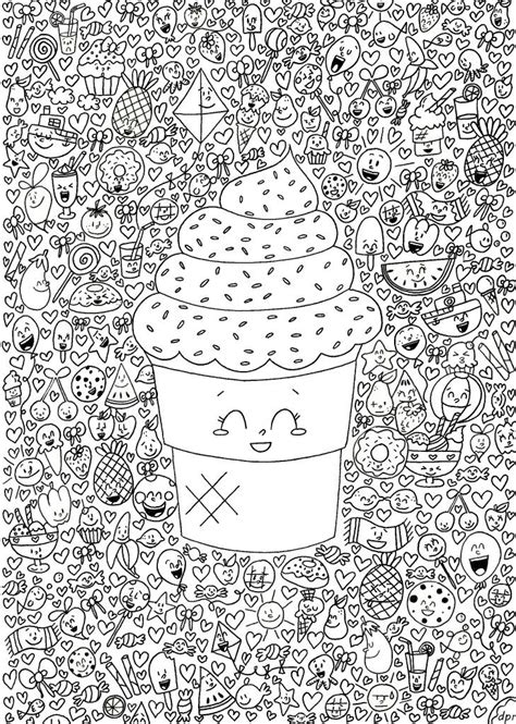 Kawaii | Coloring books, Coloring pages, Stress coloring