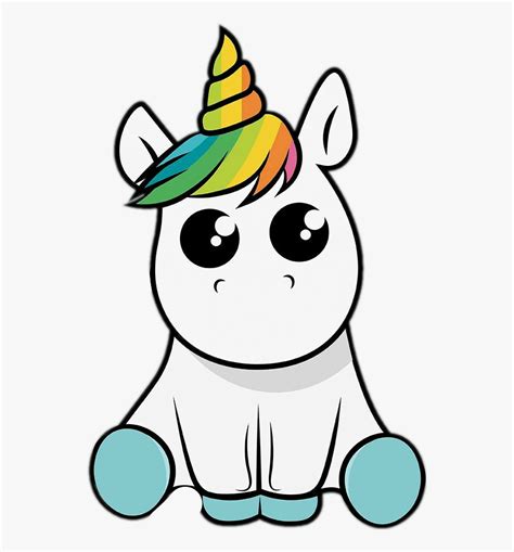 Kawaii Unicornios Para Dibujar , Transparent Cartoon, Free ...