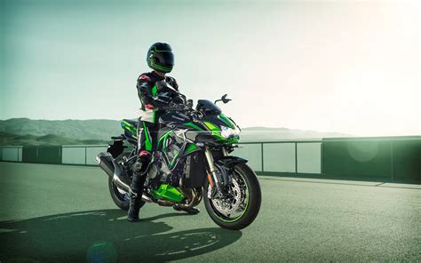 Kawasaki Z H2 SE 4K Wallpaper, Biker, 2021, Sports bikes, Racing bikes ...