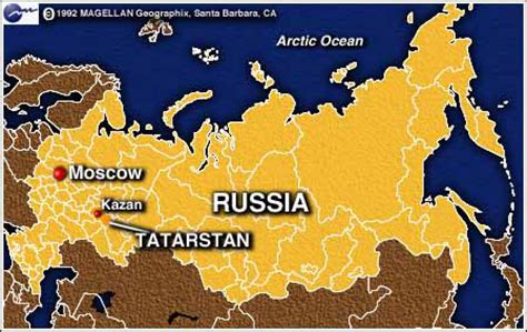 Kazan Map and Kazan Satellite Image