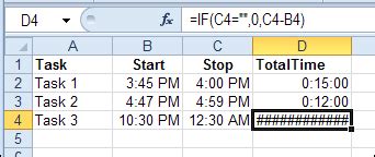 Keep Track of Time in Excel   Contextures Blog