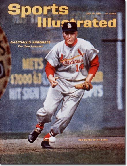 Ken Boyer on cover of Sports Illustrated, July 30, 1962 ...