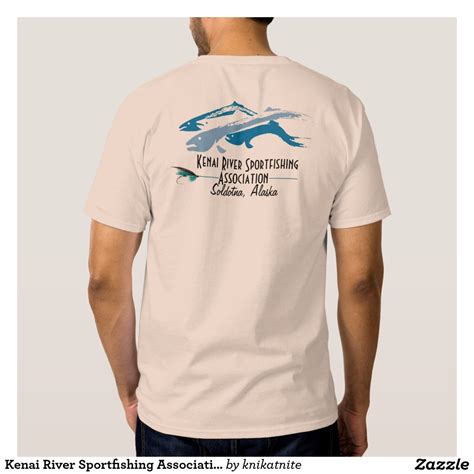 Kenai River Sportfishing Association T Shirt | Zazzle.com ...