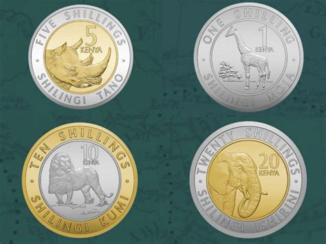 Kenia rediseña sus monedas para incluir animales sal ...