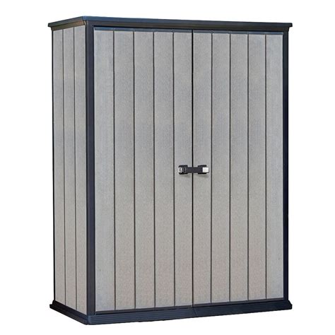 Keter High Store Vertical Storage Shed 50cu.ft | The Home ...