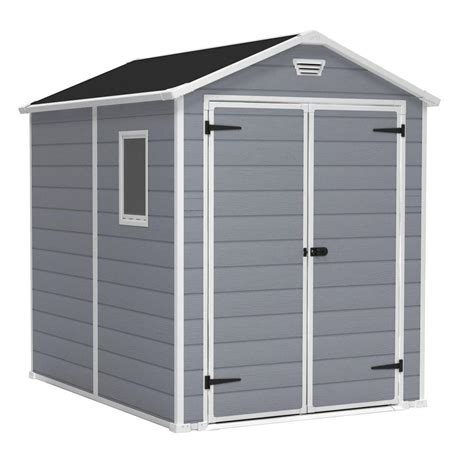 Keter Manor 6 ft. x 8 ft. Outdoor Storage Shed 213413 ...