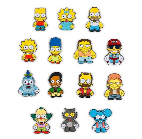 Kidrobot x The Simpsons Toys, Limited Edition Art Figures ...