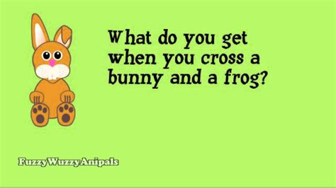 Kids Joke 42 Bunny Frog   YouTube