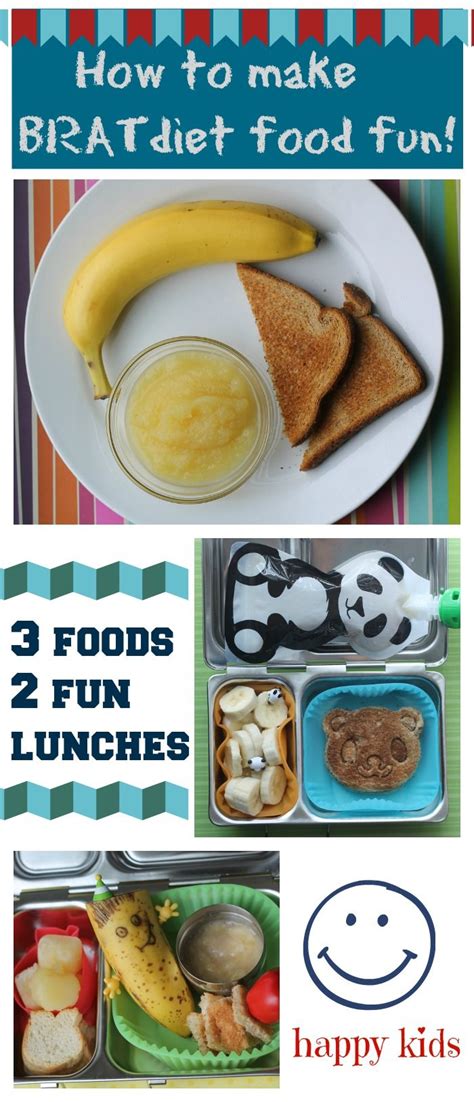 Kids Lunches with just bananas, applesauce and toast by ...