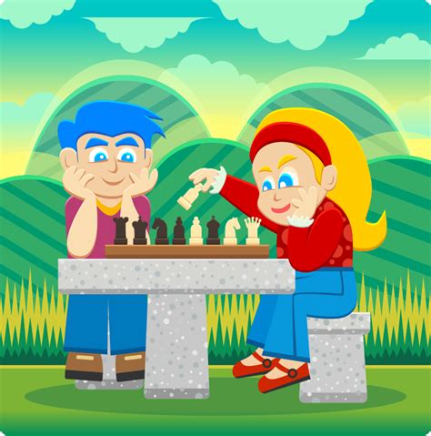 kids playing chess   /recreation/games/chess/kids_playing ...