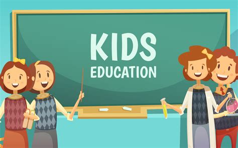 Kids Primary Education Cartoon Poster Download Free ...