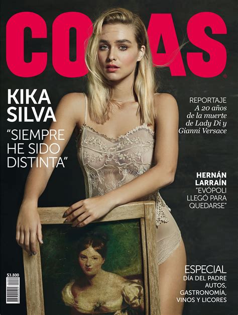 ¡Kika Silva protagoniza la nueva portada de revista  Cosas !