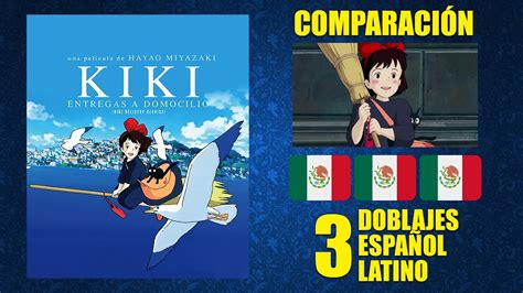 Kiki: Entregas a Domicilio [1989] Comparación de 3 Doblajes Latinos ...