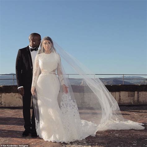 Kim Kardashian and Kanye West s five year wedding anniversary | Daily ...