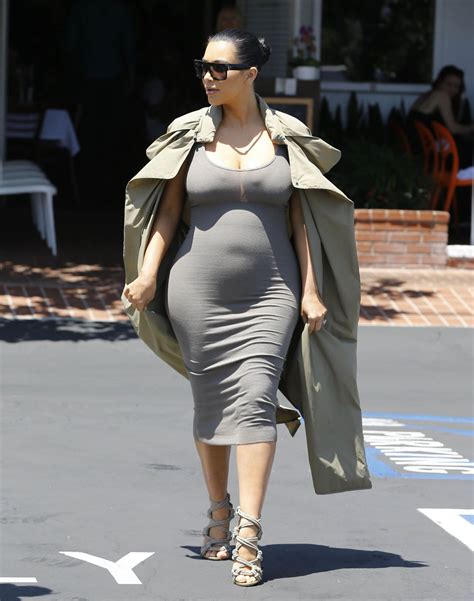 Kim Kardashian Street Fashion   Shopping in West Hollywood, July 2015 ...