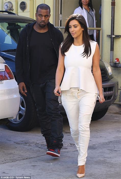 Kim Kardashian takes boyfriend Kanye to her local hair removal centre ...