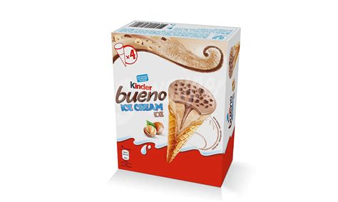 Kinder Bueno Conos de helado con sabor a kinder bueno Caja ...